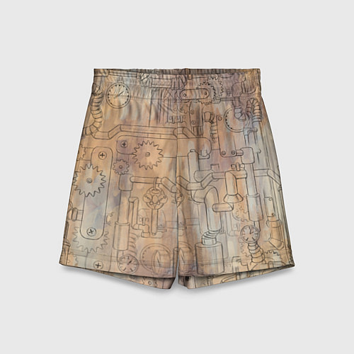 Детские шорты Стимпанк элементы / 3D-принт – фото 1