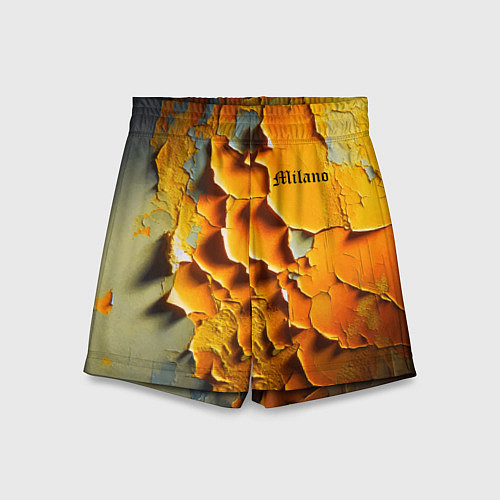 Детские шорты Peeling plaster - Milano / 3D-принт – фото 1