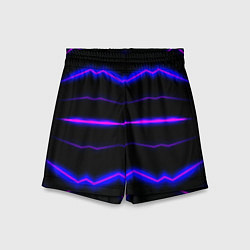 Детские шорты Color multicoloured neon stripes