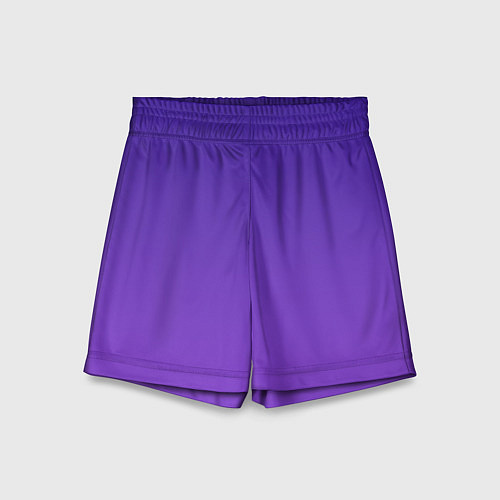 Детские шорты The color is purple / 3D-принт – фото 1