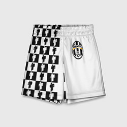 Детские шорты Ювентус паттерн люди