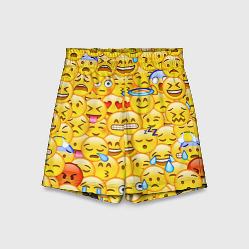 Детские шорты Emoji / 3D-принт – фото 1