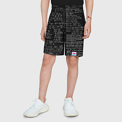 Шорты детские Шпаргалки, цвет: 3D-принт — фото 2