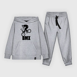 Костюм хлопковый детский BMX 3, цвет: меланж