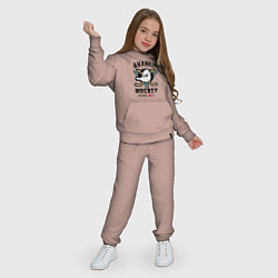 Костюм хлопковый детский ANAHEIM DUCKS, цвет: пыльно-розовый — фото 2