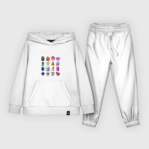 Детский костюм FORTNITE / Белый – фото 1