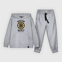Костюм хлопковый детский BOSTON BRUINS NHL, цвет: меланж