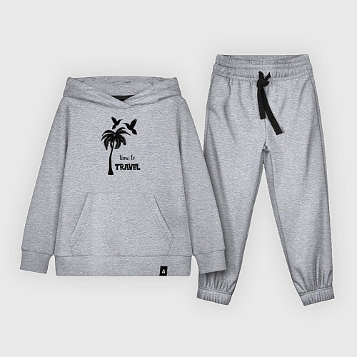 Детский костюм Время путешествовать / Меланж – фото 1