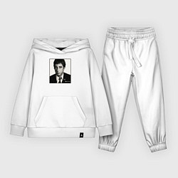 Костюм хлопковый детский Аль Пачино Al Pacino, цвет: белый