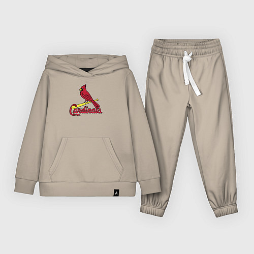 Детский костюм St Louis Cardinals - baseball team / Миндальный – фото 1