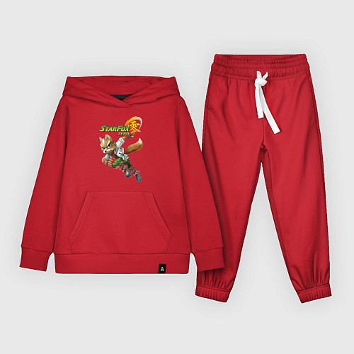 Детский костюм Star Fox Zero Nintendo Video game / Красный – фото 1
