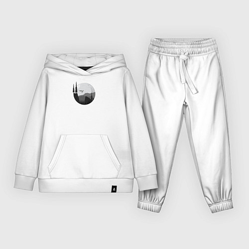 Детский костюм Давай через овраг / Белый – фото 1