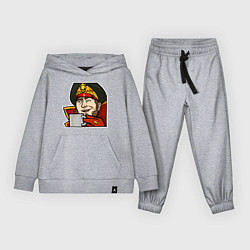 Костюм хлопковый детский Ciaphas Cain Mug mug, цвет: меланж