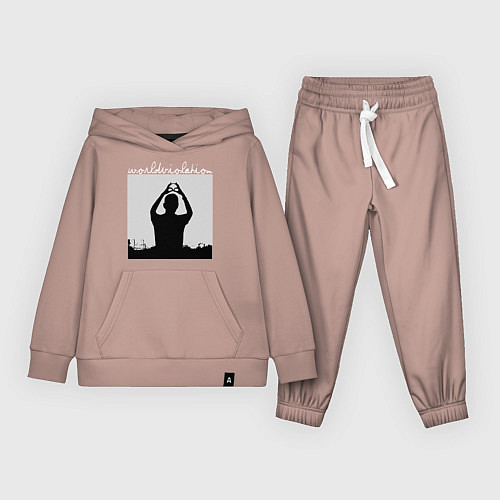 Детский костюм World Violation Tour Depeche Mode / Пыльно-розовый – фото 1