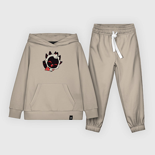 Детский костюм Cult of the Lamb - Овечка радостно приветствует / Миндальный – фото 1