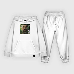 Костюм хлопковый детский Wise Mystical Tree, цвет: белый