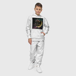 Костюм хлопковый детский Фантастическое дерево, цвет: белый — фото 2