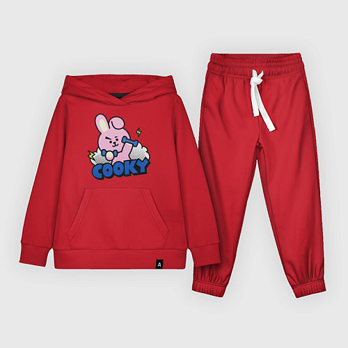 Детский костюм Cooky BT21 Jungkook / Красный – фото 1