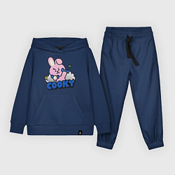 Костюм хлопковый детский Cooky BT21 Jungkook, цвет: тёмно-синий