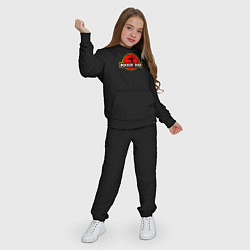 Костюм хлопковый детский Rockin Dad, цвет: черный — фото 2