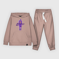 Костюм хлопковый детский Legend Kobe Bryant, цвет: пыльно-розовый