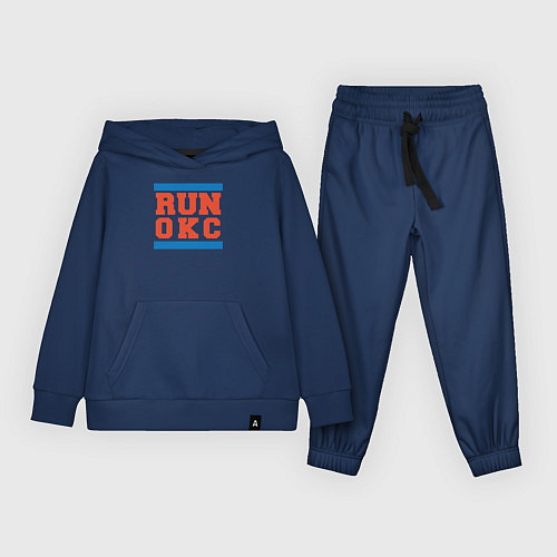 Детский костюм Run Oklahoma City Thunder / Тёмно-синий – фото 1