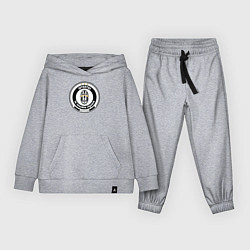 Костюм хлопковый детский Juventus club, цвет: меланж