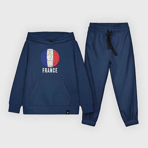 Детский костюм Футбол Франции / Тёмно-синий – фото 1