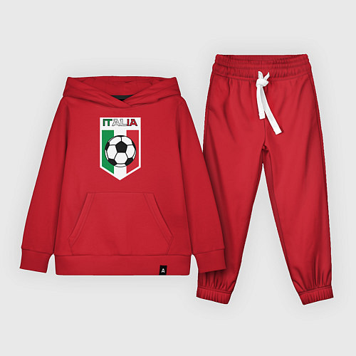 Детский костюм Футбол Италии / Красный – фото 1