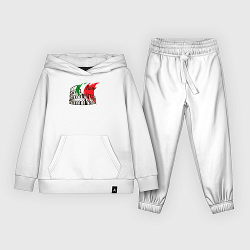 Детский костюм Рим Италия / Белый – фото 1