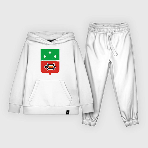 Детский костюм Игринский район / Белый – фото 1