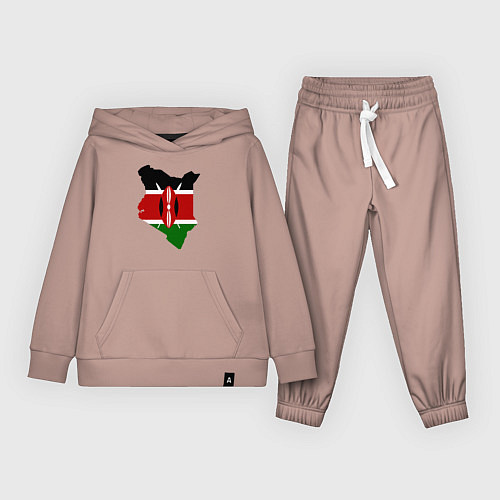 Детский костюм Кения / Пыльно-розовый – фото 1