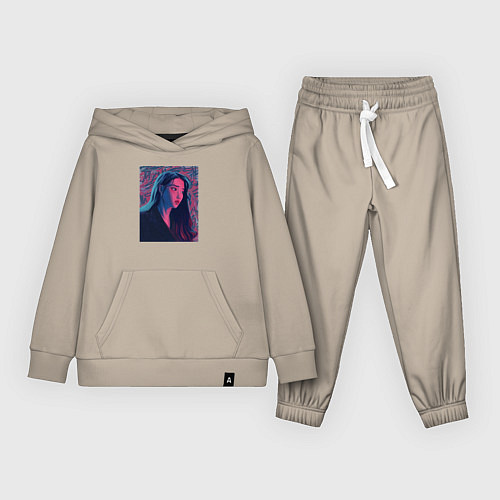 Детский костюм Ли Джиын арт - IU / Миндальный – фото 1