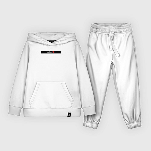 Детский костюм Сибирь регионы России / Белый – фото 1