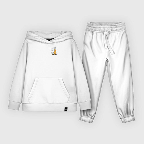 Детский костюм Ленивиц за ноутом / Белый – фото 1