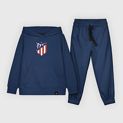 Костюм хлопковый детский Atletico Madrid FC, цвет: тёмно-синий