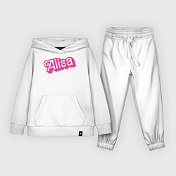 Костюм хлопковый детский Alisa - retro Barbie style, цвет: белый