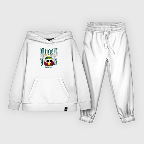 Детский костюм Эрик Картман ангел / Белый – фото 1