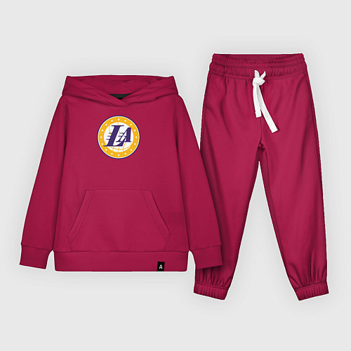 Детский костюм Lakers stars / Маджента – фото 1