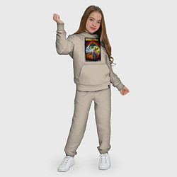 Костюм хлопковый детский Serious Sam 2 - all bosses, цвет: миндальный — фото 2