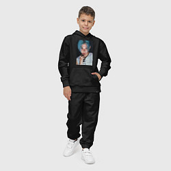 Костюм хлопковый детский Felix Rock Star Stray Kids, цвет: черный — фото 2