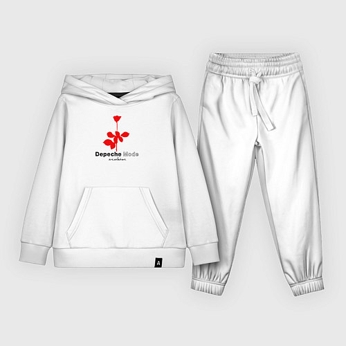 Детский костюм Depeche Mode - Violator album logo / Белый – фото 1