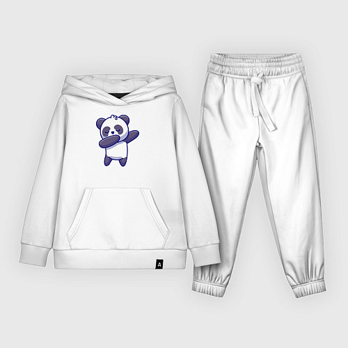 Детский костюм Dabbing panda / Белый – фото 1