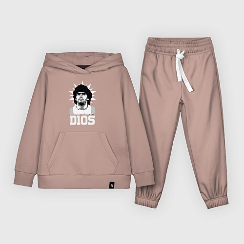 Детский костюм Dios Diego Maradona / Пыльно-розовый – фото 1