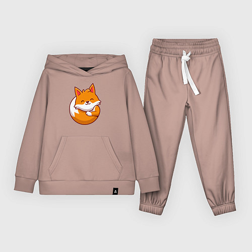 Детский костюм Orange fox / Пыльно-розовый – фото 1