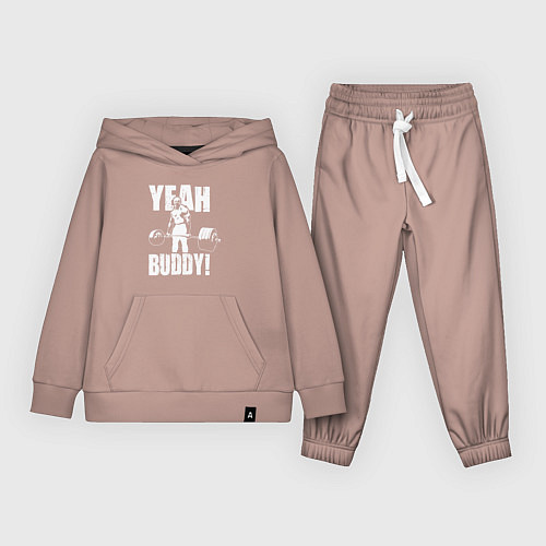 Детский костюм Yeah buddy - Ронни Коулман / Пыльно-розовый – фото 1