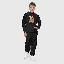 Костюм хлопковый детский Кот Пачита, цвет: черный — фото 2