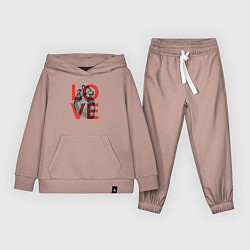Детский костюм Love с сердцем