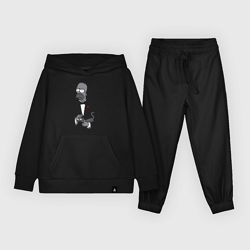 Детский костюм Homer godfather / Черный – фото 1