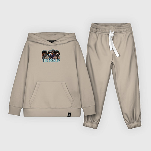 Детский костюм Beatles beagles / Миндальный – фото 1